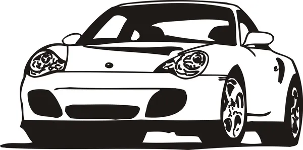 Sportovní auto Stock Ilustrace