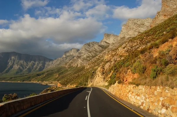 Coastal road of False Bay, South Africa — Stock Photo, Image