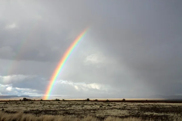 Rainbow landskap — Stockfoto