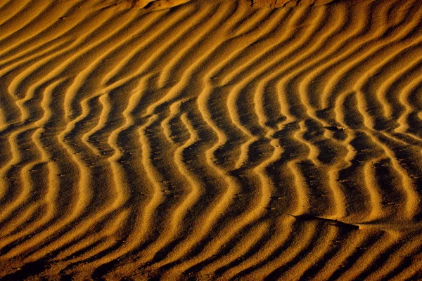 Vzory písku — Stock fotografie