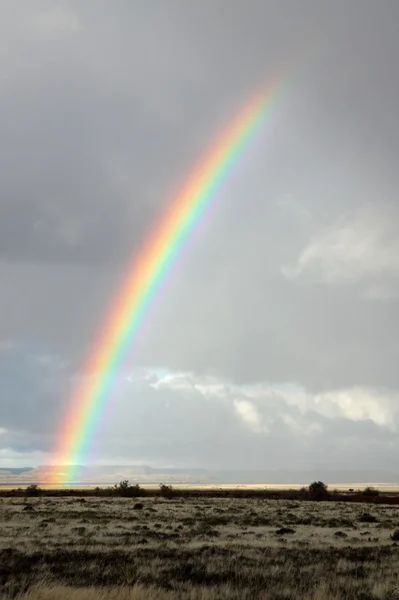 Rainbow landscape — Stock Photo, Image