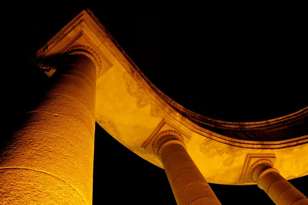 Illuminated arch — Stock Photo, Image