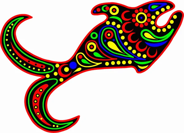 Peruan 魚 — ストックベクタ