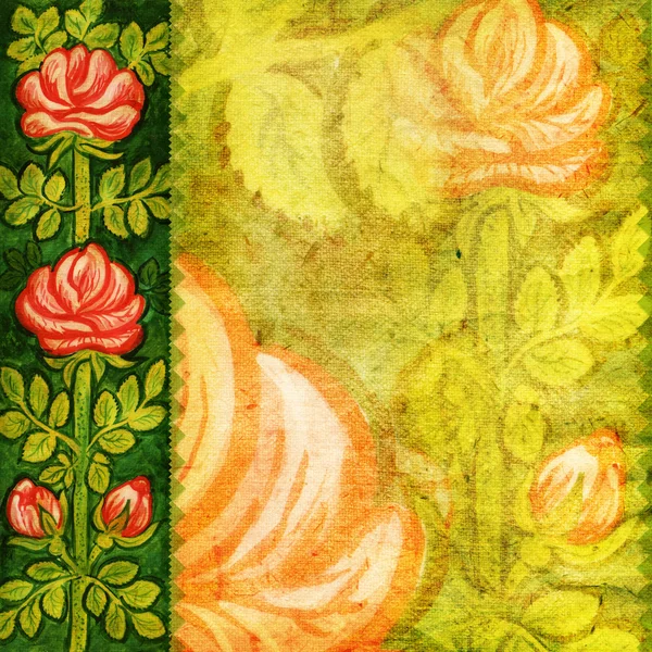 Virágos textúrázott háttérre — Stock Fotó