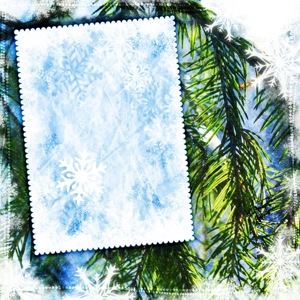 Винтажный зимний текстурированный фон — стоковое фото