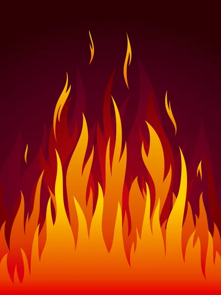 Oheň — Stockový vektor