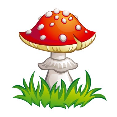 Fly-agaric icon clipart