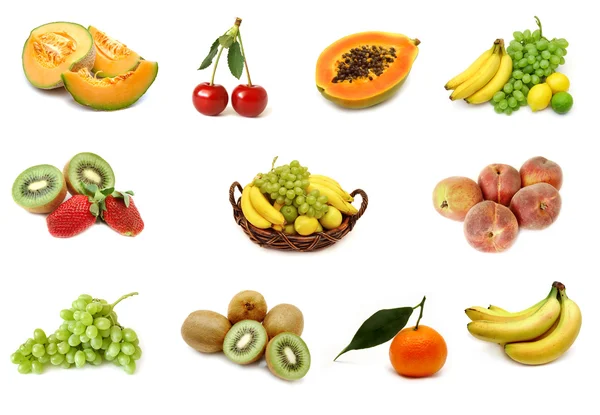 Fruits collection — Stock Photo, Image