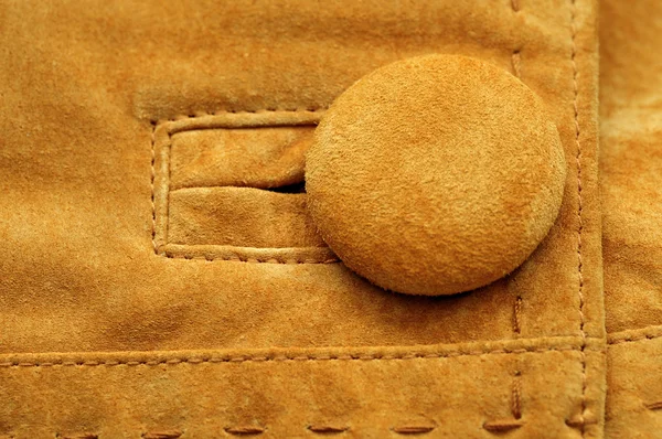 Leather jacket detail — Stock Photo, Image
