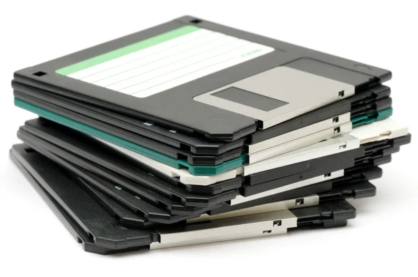 3.5 inches floppy discs — Stock Photo, Image