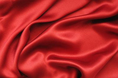 rode zijde textiel achtergrond