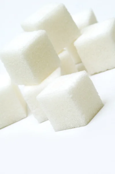 Sugar cubbes — Stock Photo, Image