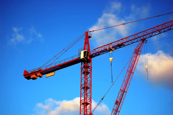 stock image Construction crane in London