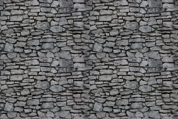 Nahtloser Hintergrund: Steinmauer Stockbild
