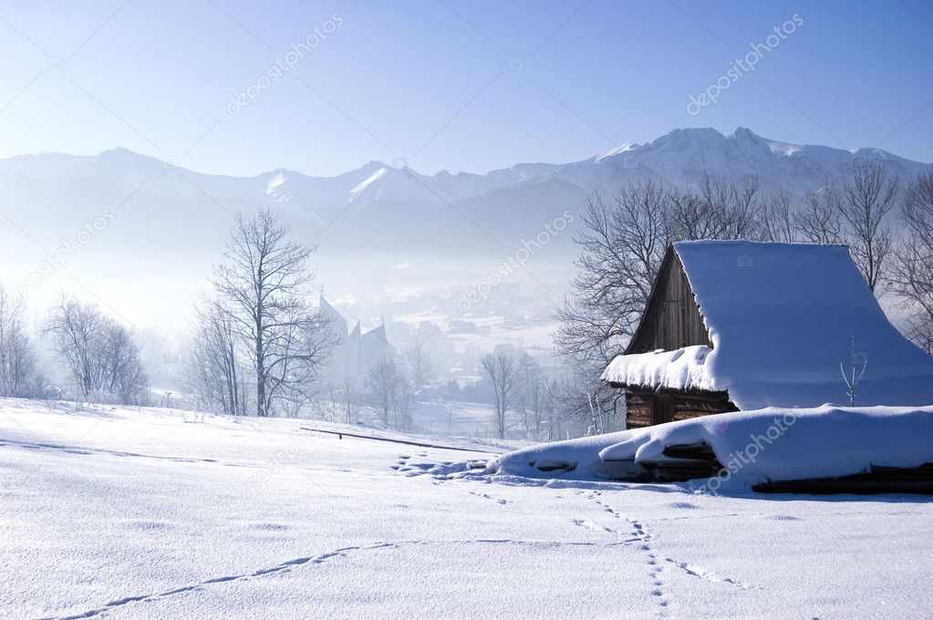 Winter Scene Stock Photo By, Winter Landscape Pictures Free