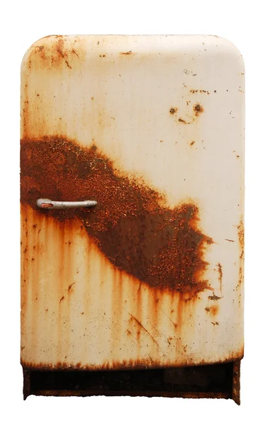 Stock image Old rusty refrigerator