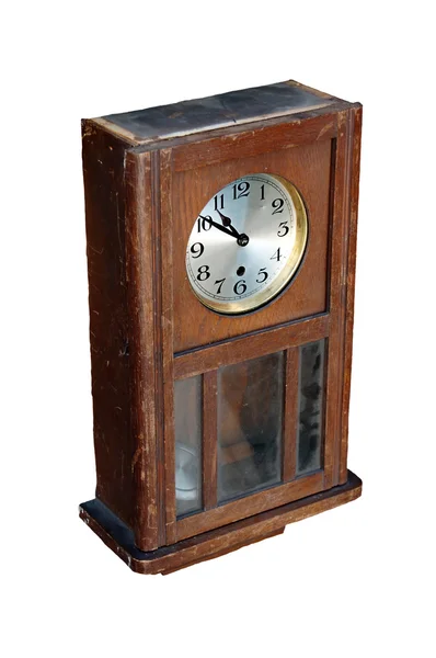 Old retro clock — Stock Photo, Image