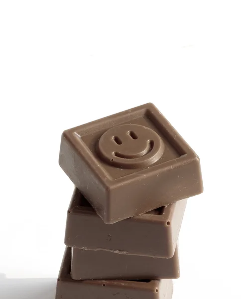 Smile chocolate — Stock Photo, Image