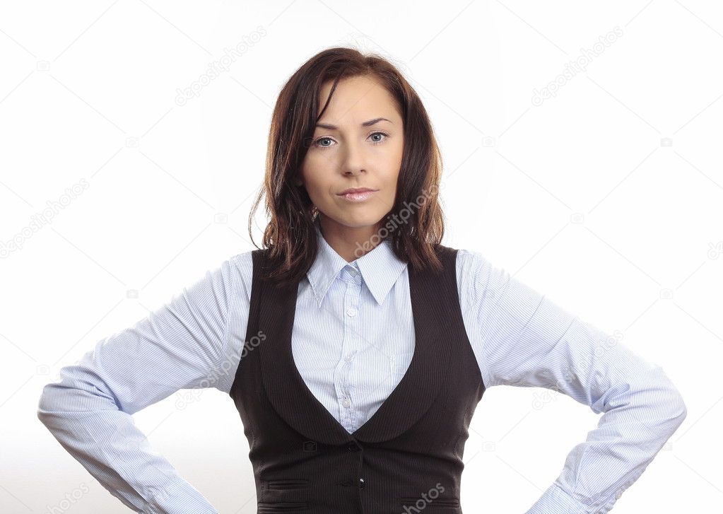 Angry Business Woman