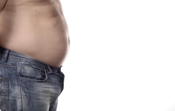 Tłuszczu mężczyzn — Zdjęcie stockowe