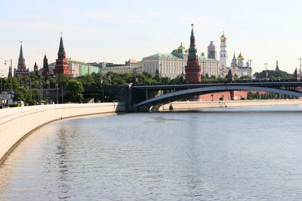 Panorama des Moskauer Kreml Stockbild
