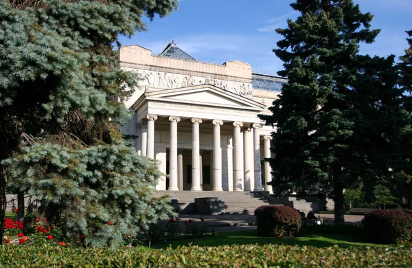 El museo del nombre de Pushkin — Foto de Stock