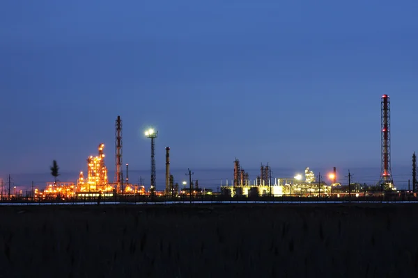 Petrofactory éjszaka — Stock Fotó