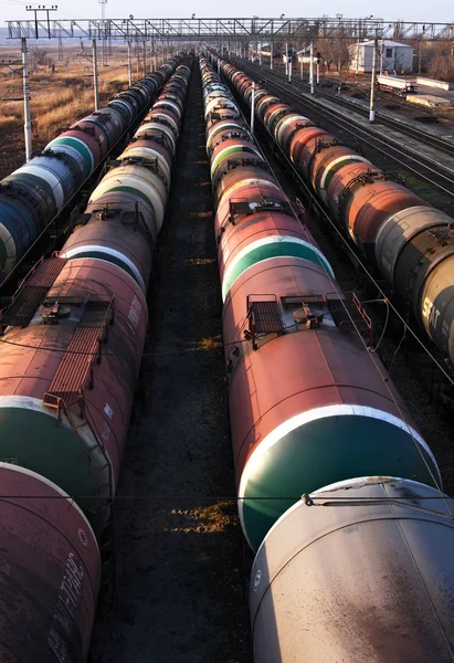 Tanks with oil — Stock Photo, Image
