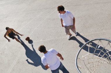 Sokak basketbol, açık basketbol