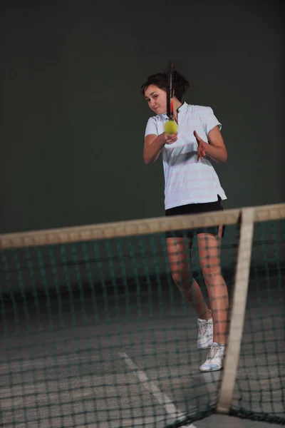 Tenis menina esporte — Fotografia de Stock