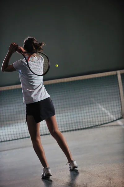 Tenis menina esporte — Fotografia de Stock