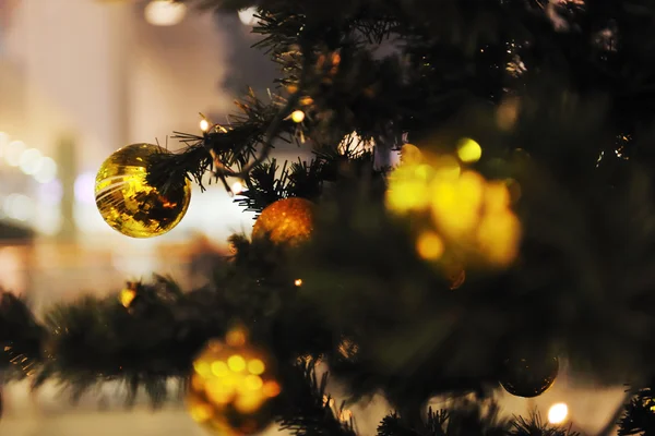 Χριστούγεννα διακοσμήσεις δέντρων — Φωτογραφία Αρχείου