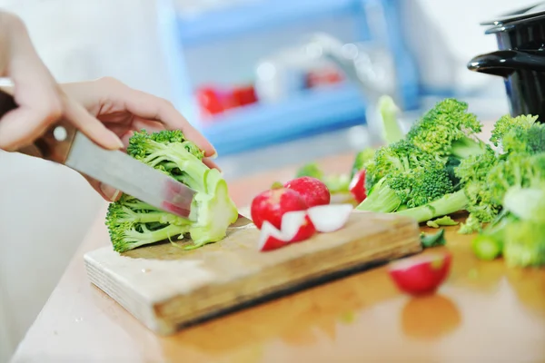 Salada de alimentos saudáveis — Fotografia de Stock