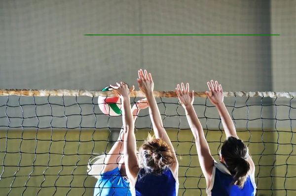 Volleyball Sport, Mädchen spielen — Stockfoto