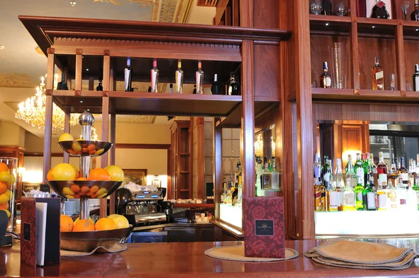 Cafe ristorante interno — Foto Stock