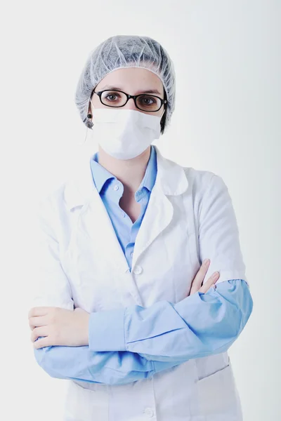 여자 간호사 초상화 — 스톡 사진