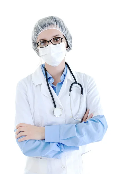 Mulher enfermeira retrato — Fotografia de Stock