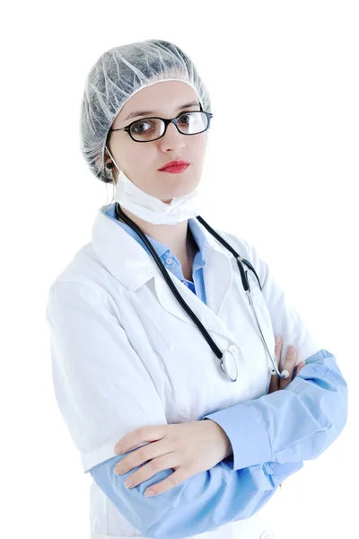 Donna infermiera ritratto — Foto Stock