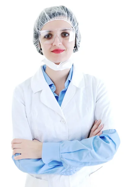 Vrouw verpleegkundige portret — Stockfoto