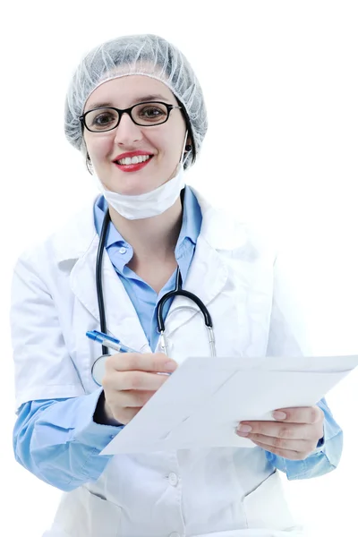 女性看護師の肖像画 — ストック写真