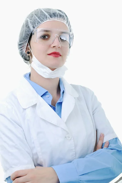 Portret kobiecy pielęgniarka — Zdjęcie stockowe
