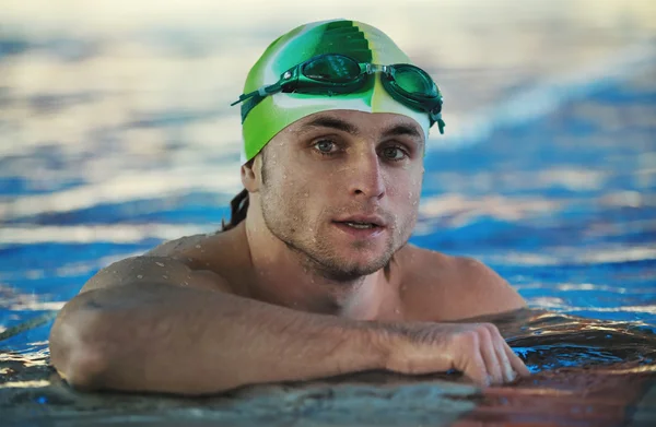 Young athlete swimmer — Stock Photo, Image