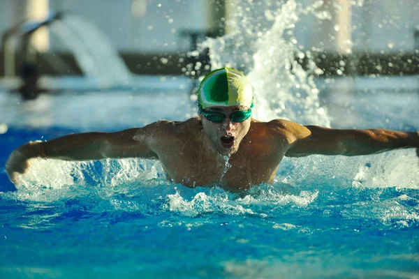 Young athlete swimmer — Stock Photo, Image