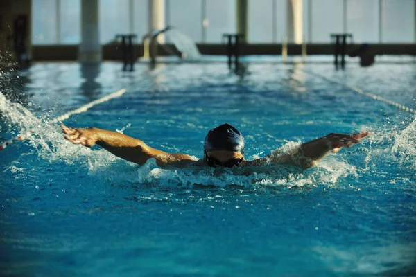Νεαρό Αθλητή κολυμβητής — Φωτογραφία Αρχείου
