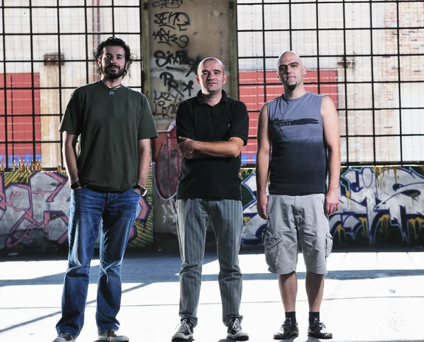 Gruppo musicale trio — Foto Stock