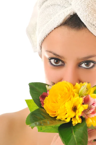 Woman beauty and spa — Stock Photo, Image