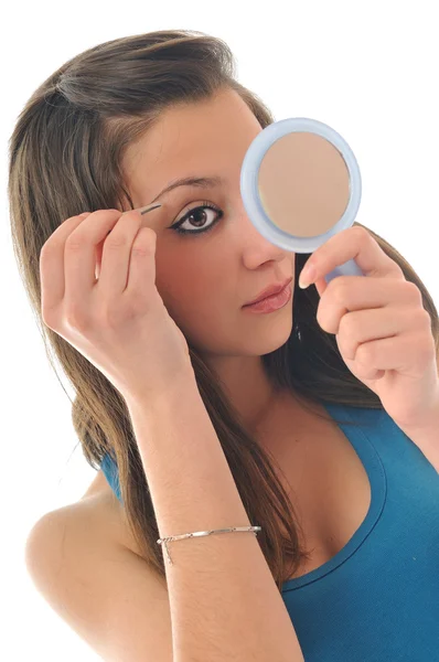 Tratamiento de belleza de ceja ocular —  Fotos de Stock