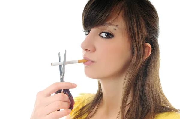 喫煙をやめる — ストック写真