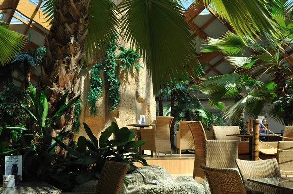 Tropical restaurant indoor — Stock Photo, Image