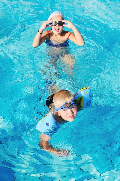 Swimming pool fun — Stock Photo, Image